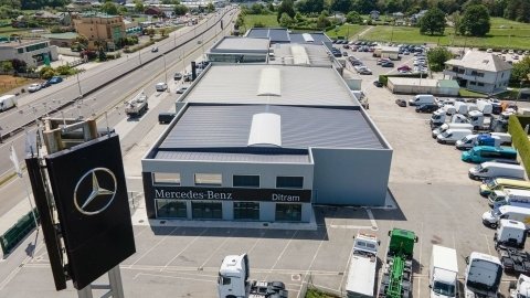 Ampliación de concesionario y taller de reparación de vehículos industriales